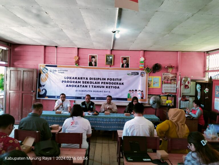 LOKAKARYA DISIPLIN POSITIF PROGRAM SEKOLAH PENGGERAK ANGKATAN 1 TAHUN KETIGA, TANGGAL 16 FEBRUARI 2024